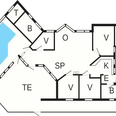 7 Person In Graested-by Traum Сasa de vacaciones *